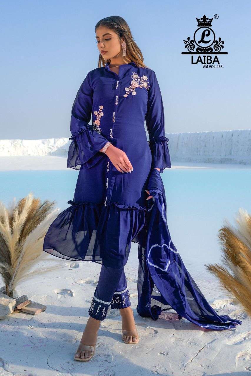  LAIBA THE DESIGNER STUDIO AM VOL-133 EID CATALOG