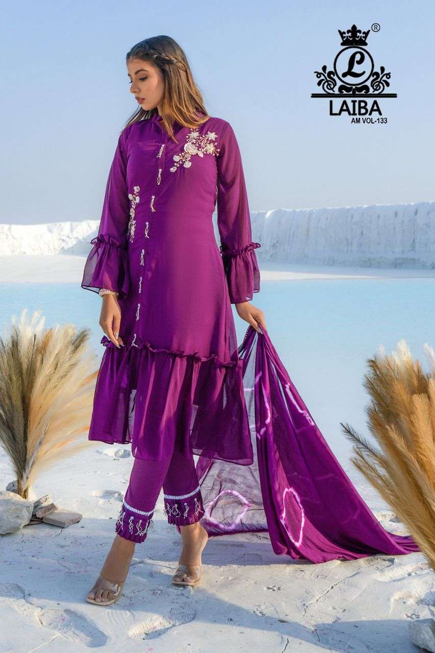  LAIBA THE DESIGNER STUDIO AM VOL-133 EID CATALOG