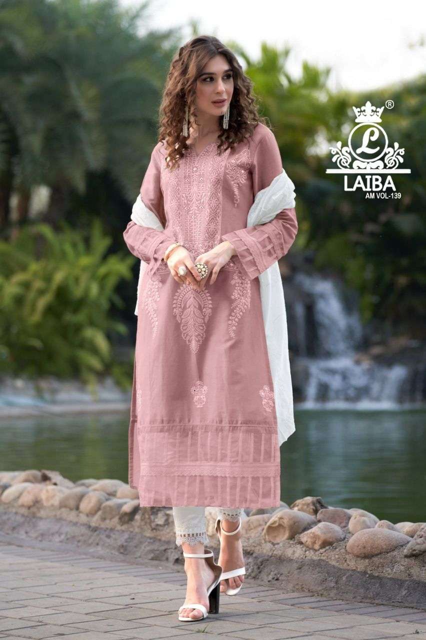  LAIBA THE DESIGNER STUDIO AM VOL-139 SUIT CATLOG.