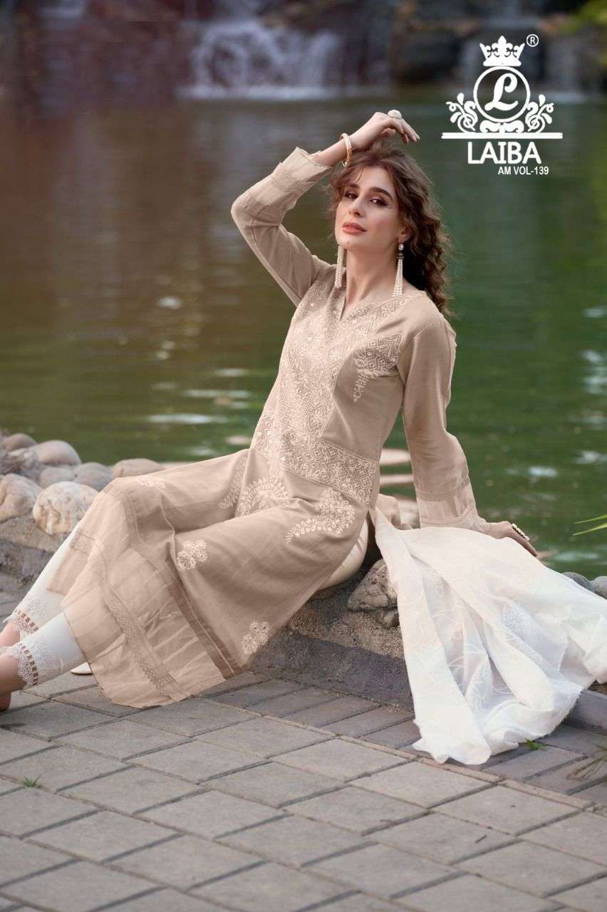  LAIBA THE DESIGNER STUDIO AM VOL-139 SUIT CATLOG.