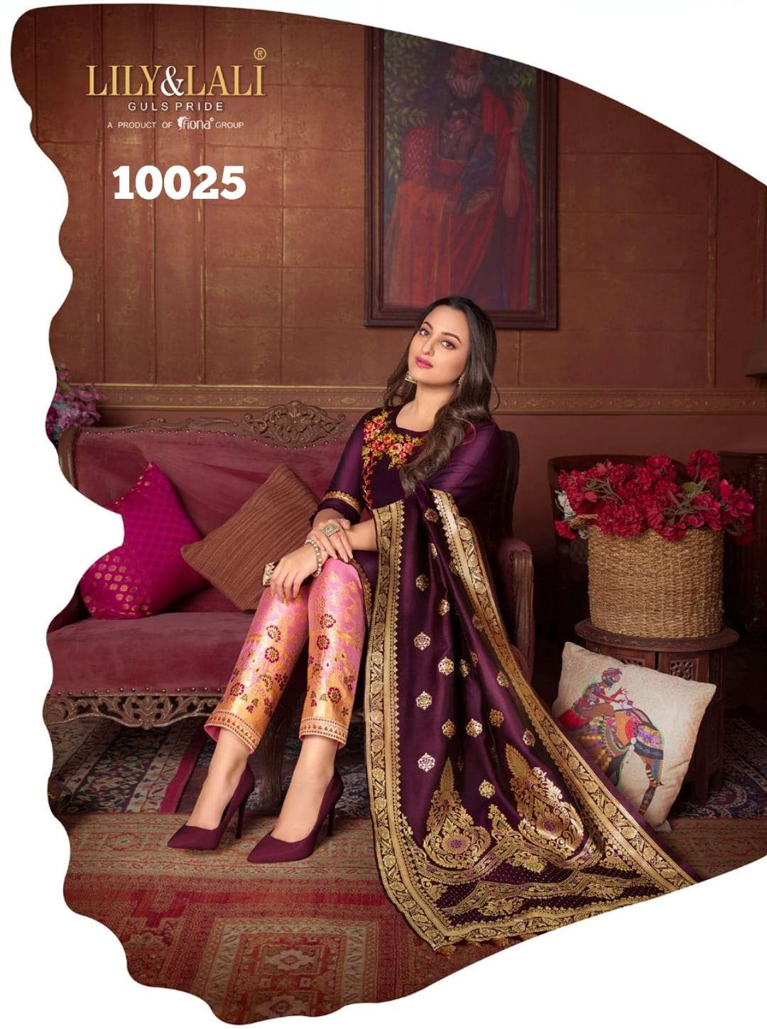 LILY & LALI MEENAKARI-2  D.NO-10025