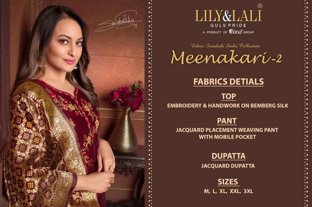 LILY & LALI MEENAKARI-2 SONAKSHI SINHA COLLECTION