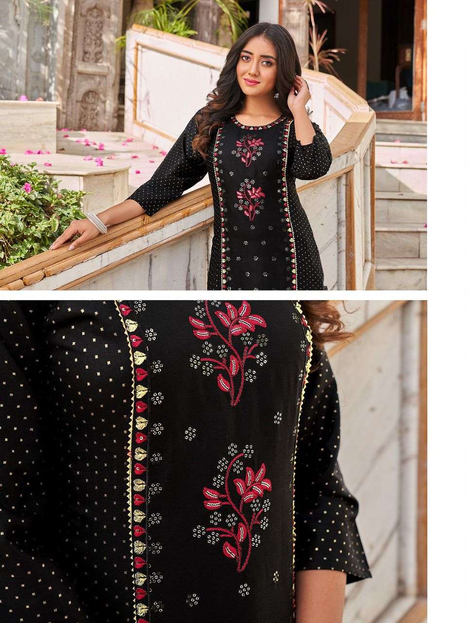 MAJISHA NX DESTINY VOL-1 FOIL PRINT KURTI CATALOG