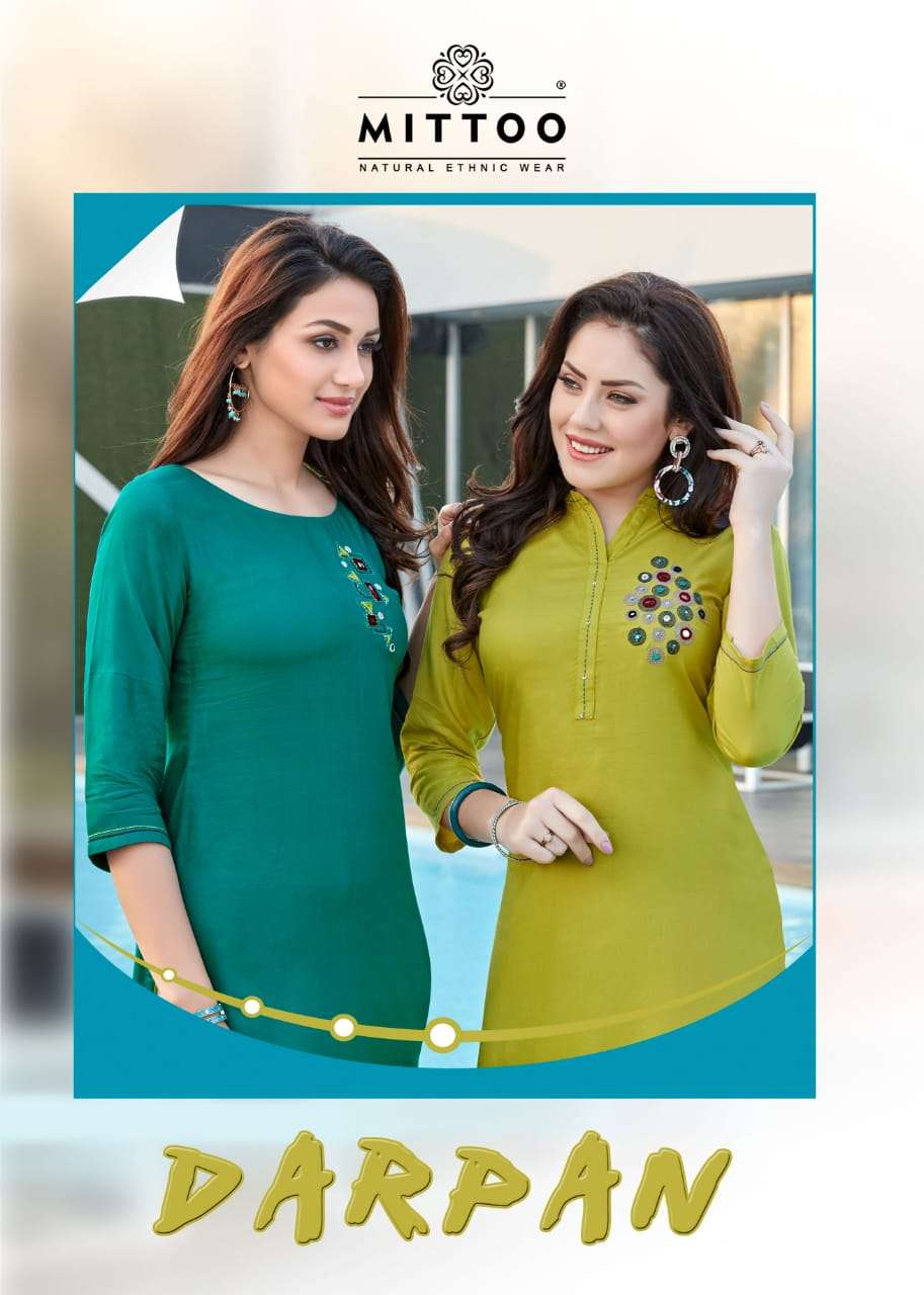 MITTOO DARPAN FANCY KURTI CATALOG