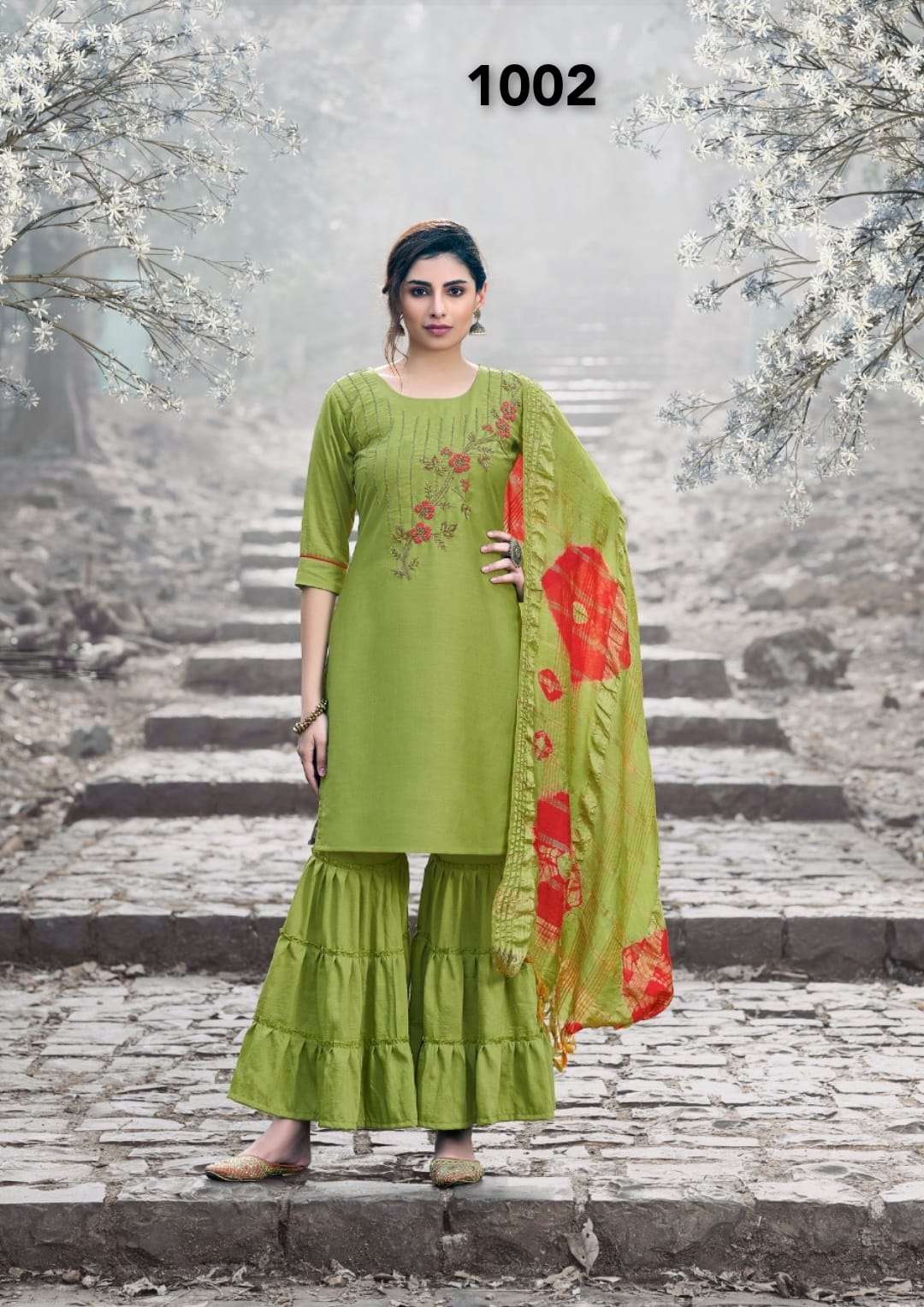 PARRA  STUDIO ALIANA VOL-1 D.NO-1002 3PCS CONCEPT 