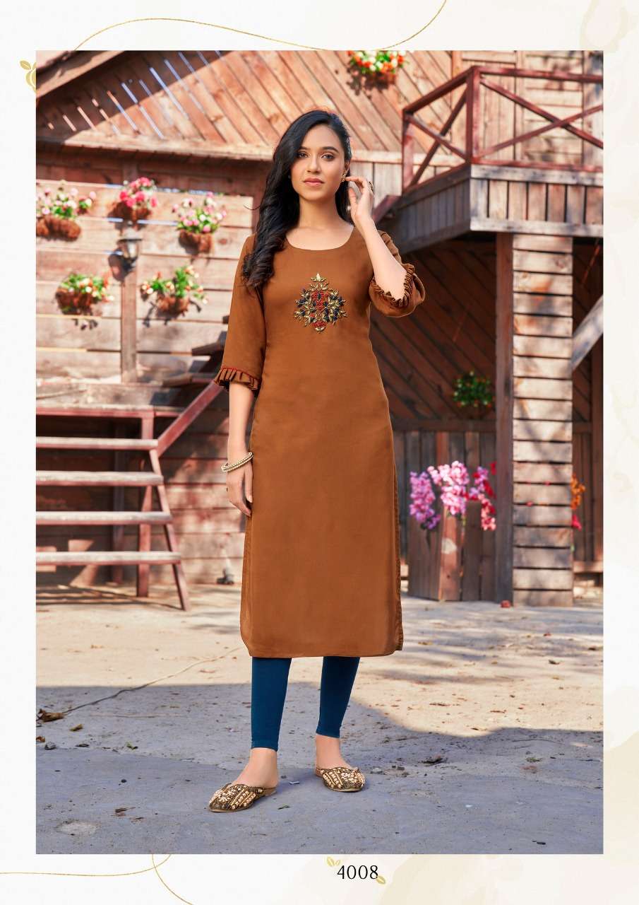 PARRA STUDIO VESTURE VOL-4 DESIGNER KURTI CATALOG