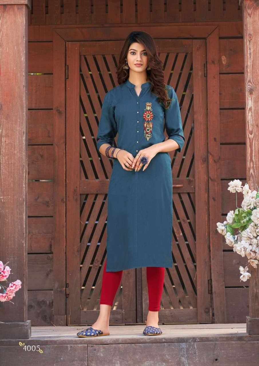 PARRA STUDIO VESTURE VOL-4 DESIGNER KURTI CATALOG