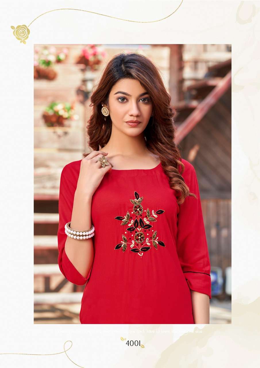 PARRA STUDIO VESTURE VOL-4 DESIGNER KURTI CATALOG