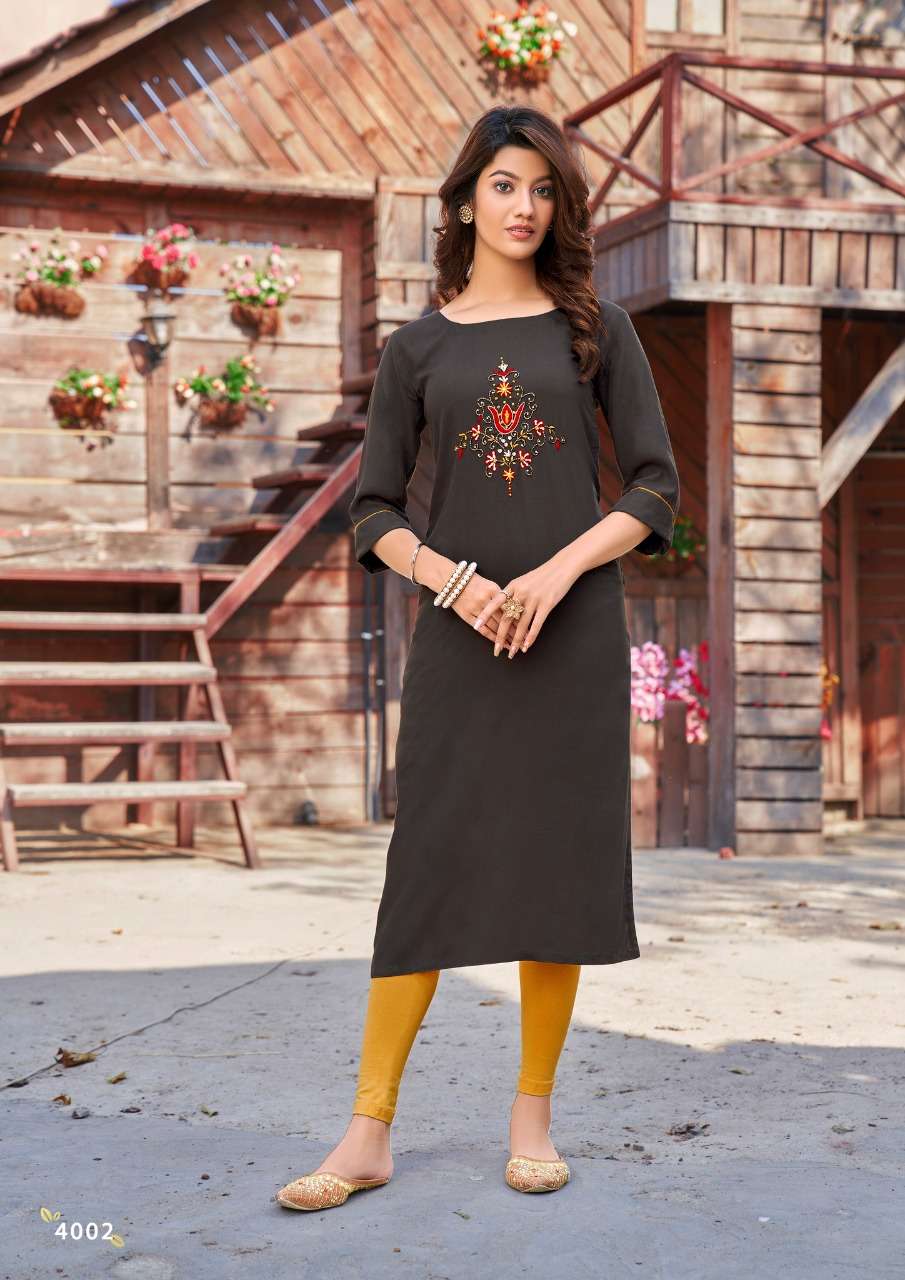 PARRA STUDIO VESTURE VOL-4 DESIGNER KURTI CATALOG