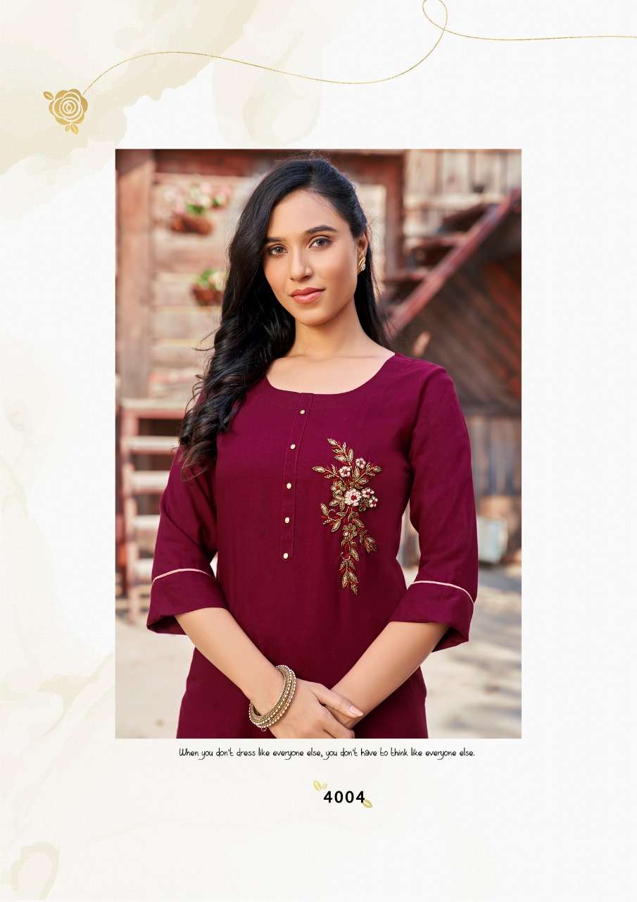 PARRA STUDIO VESTURE VOL-4 DESIGNER KURTI CATALOG