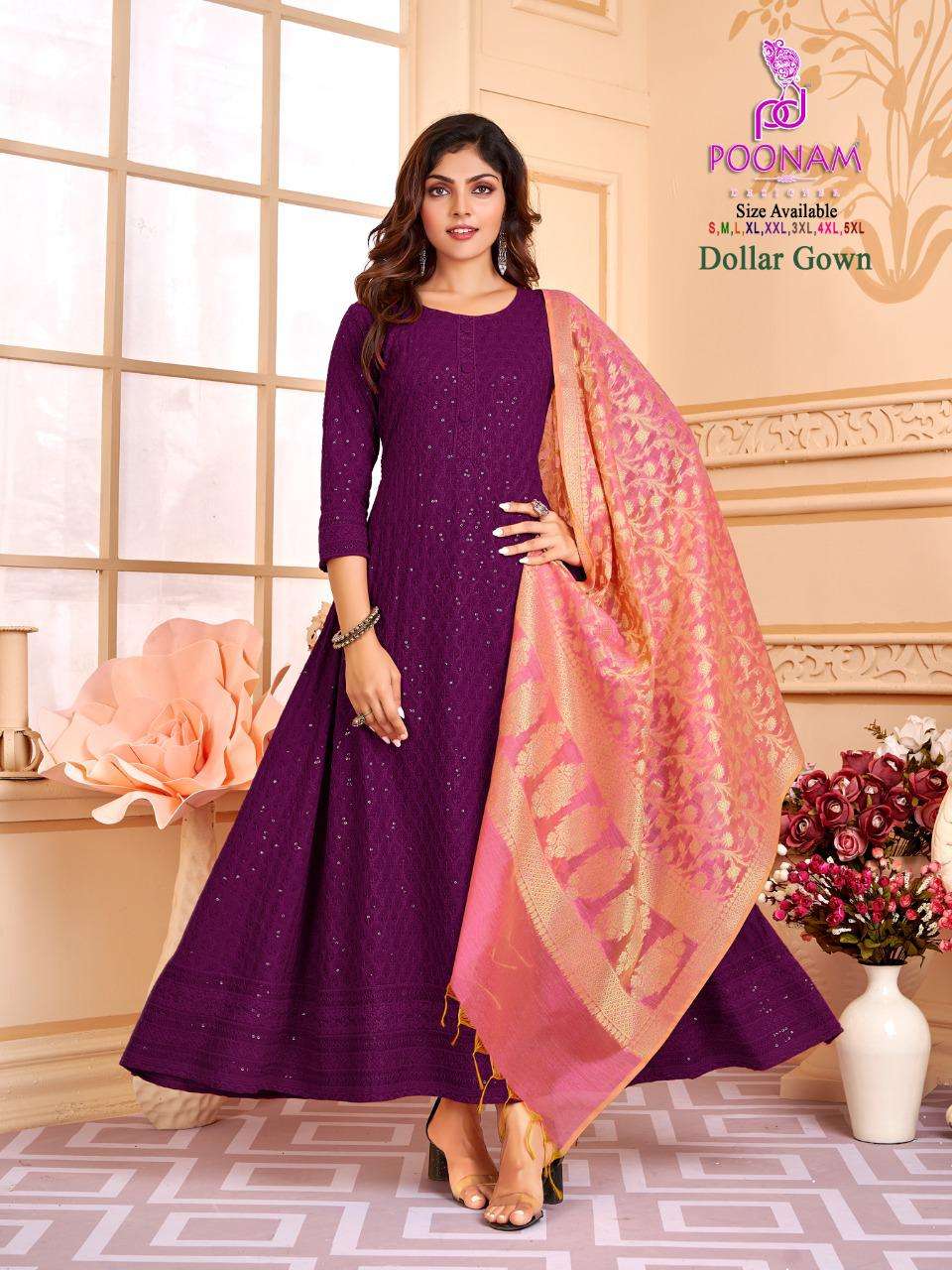 POONAM DESIGNER DOLLAR GOWN CATALOG