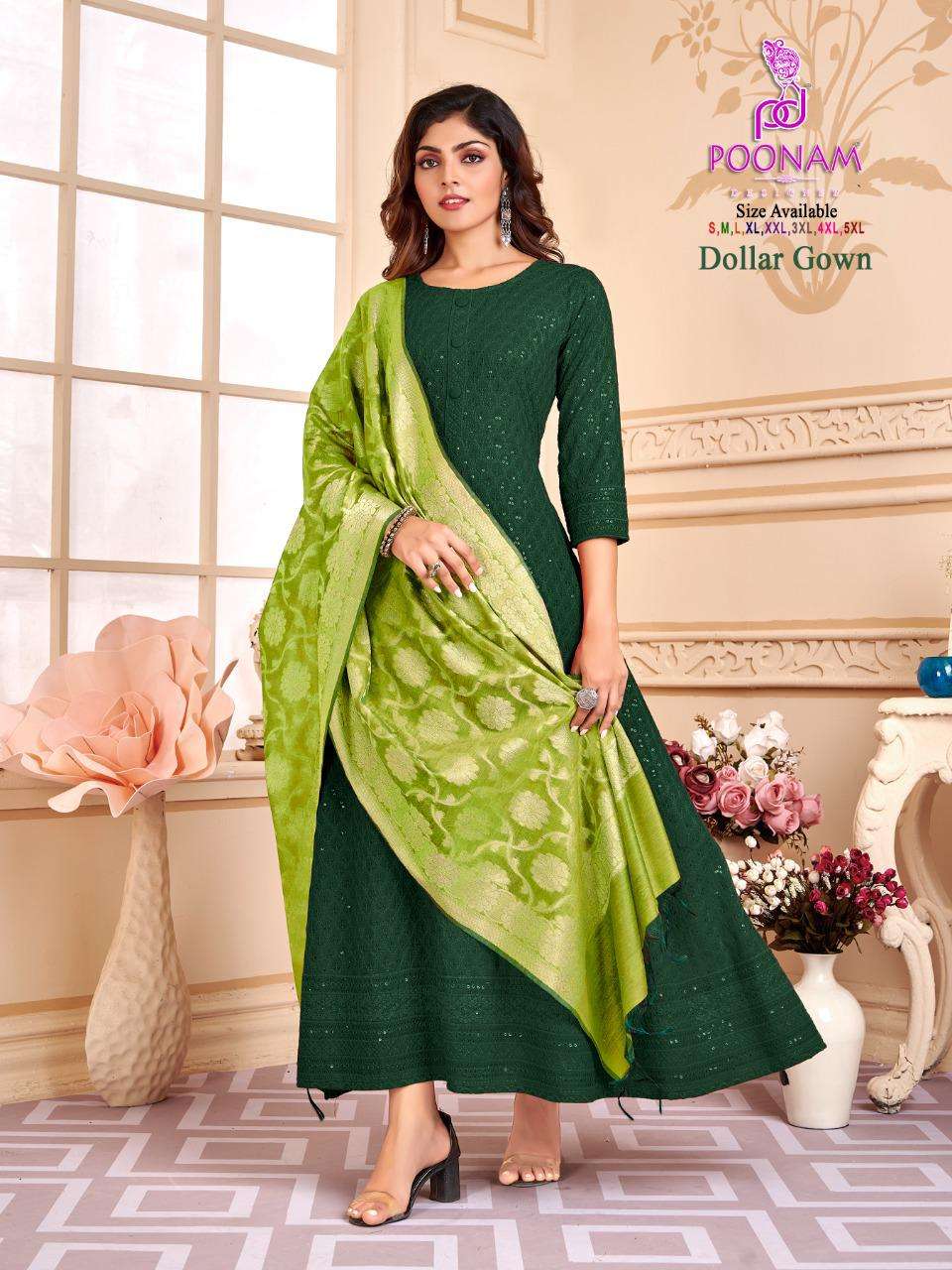 POONAM DESIGNER DOLLAR GOWN CATALOG