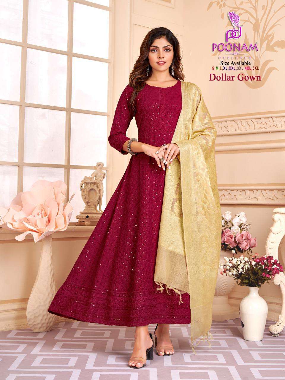 POONAM DESIGNER DOLLAR GOWN CATALOG