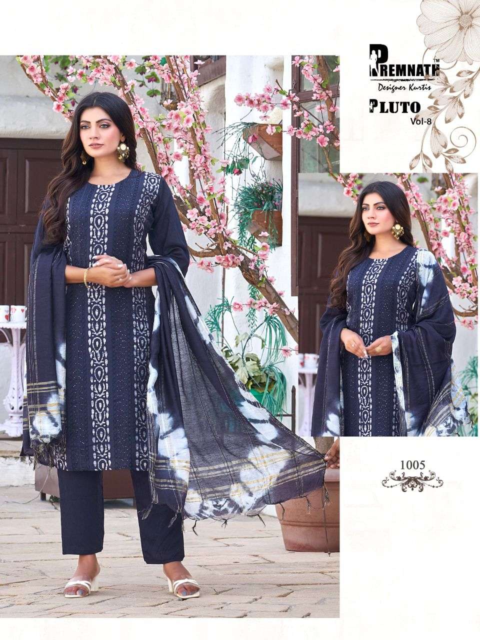 PREMNATH DESIGNER PLUTO VOL-8  3PCS CONCEPT CATALOG