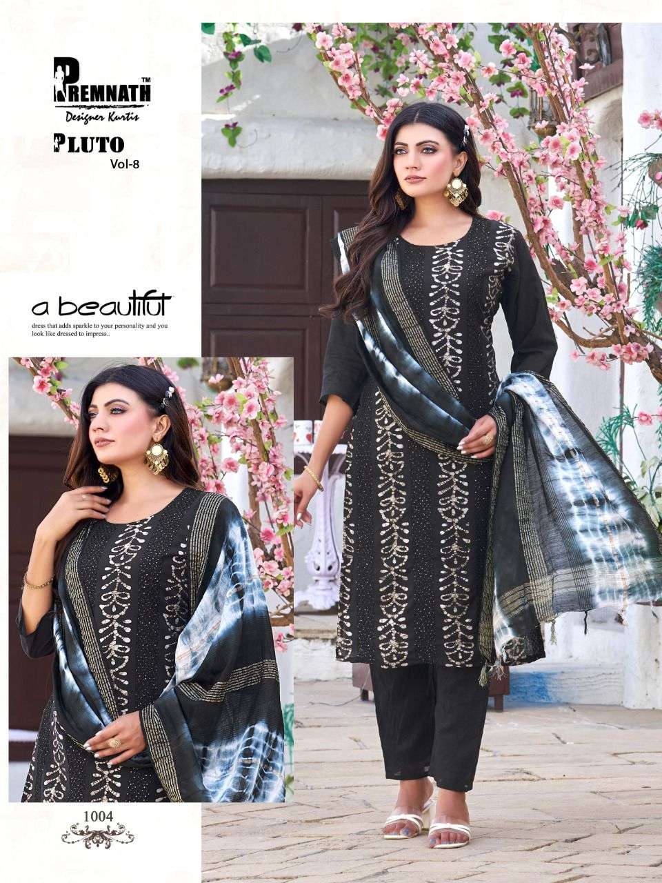 PREMNATH DESIGNER PLUTO VOL-8  3PCS CONCEPT CATALOG