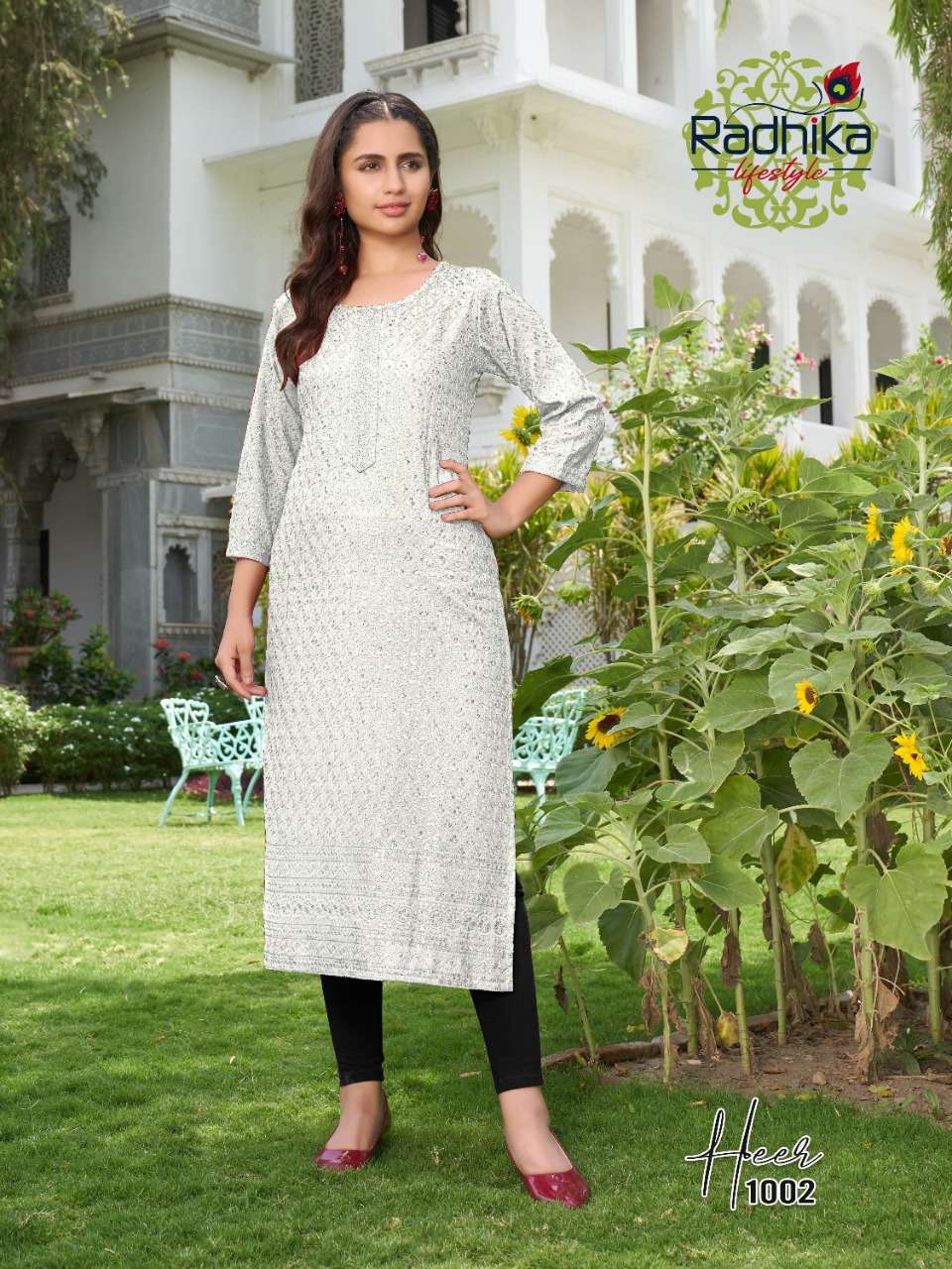 RADHIKA LIFESTYLE HEER  SHIFFLI KURTI CATALOG