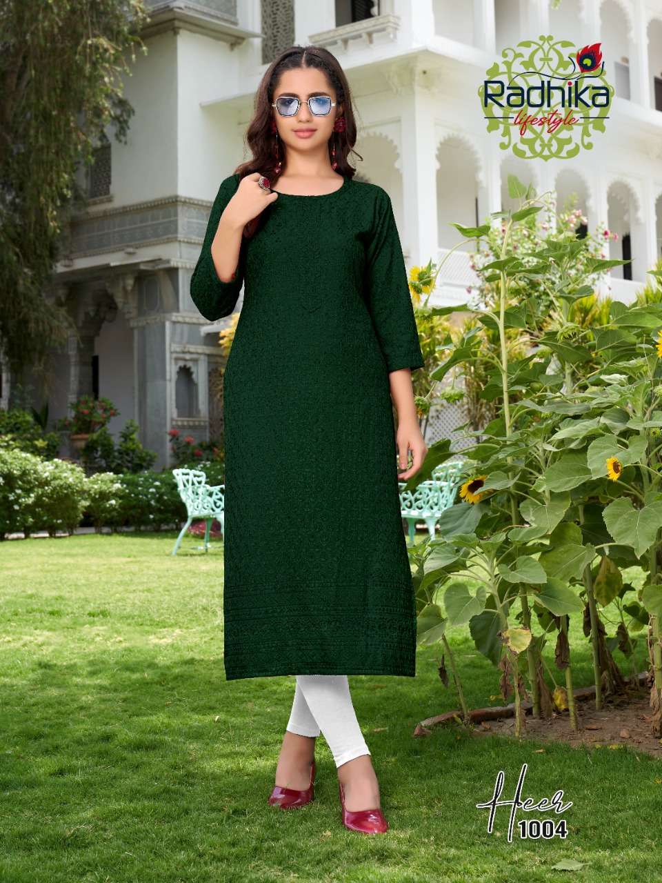 RADHIKA LIFESTYLE HEER  SHIFFLI KURTI CATALOG