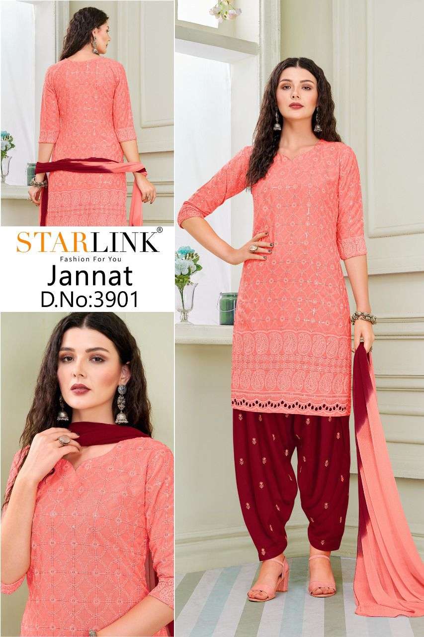 STARLINK JANNAT SHIFFLI WORK 3PCS CONCEPT 