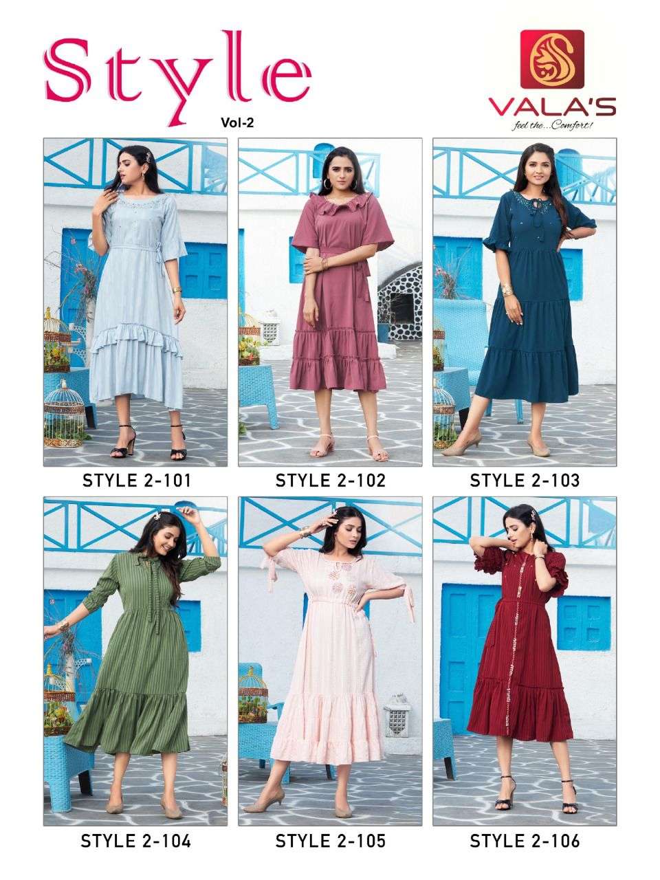 VALAS  STYLE VOL-2 KURTI CATALOG