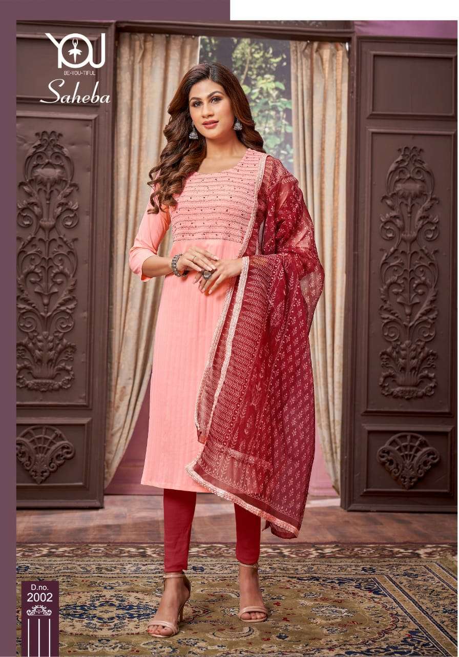 WANNA SAHEBA 2PCS CONCEPT KURTI CATALOG