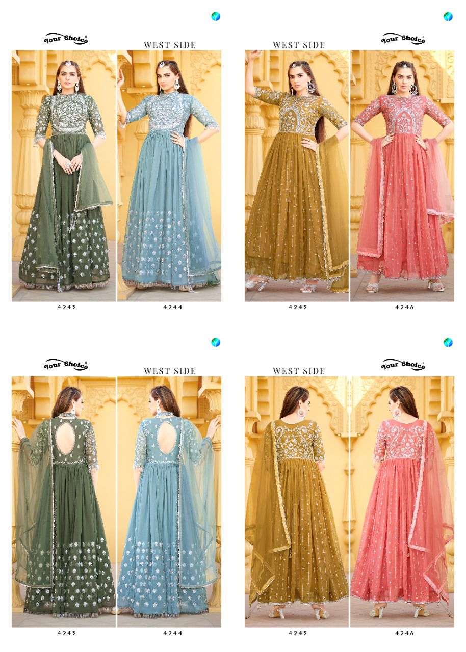 YOUR CHOICE WEST SIDE UNIC READYMADE GOWN CATALOG