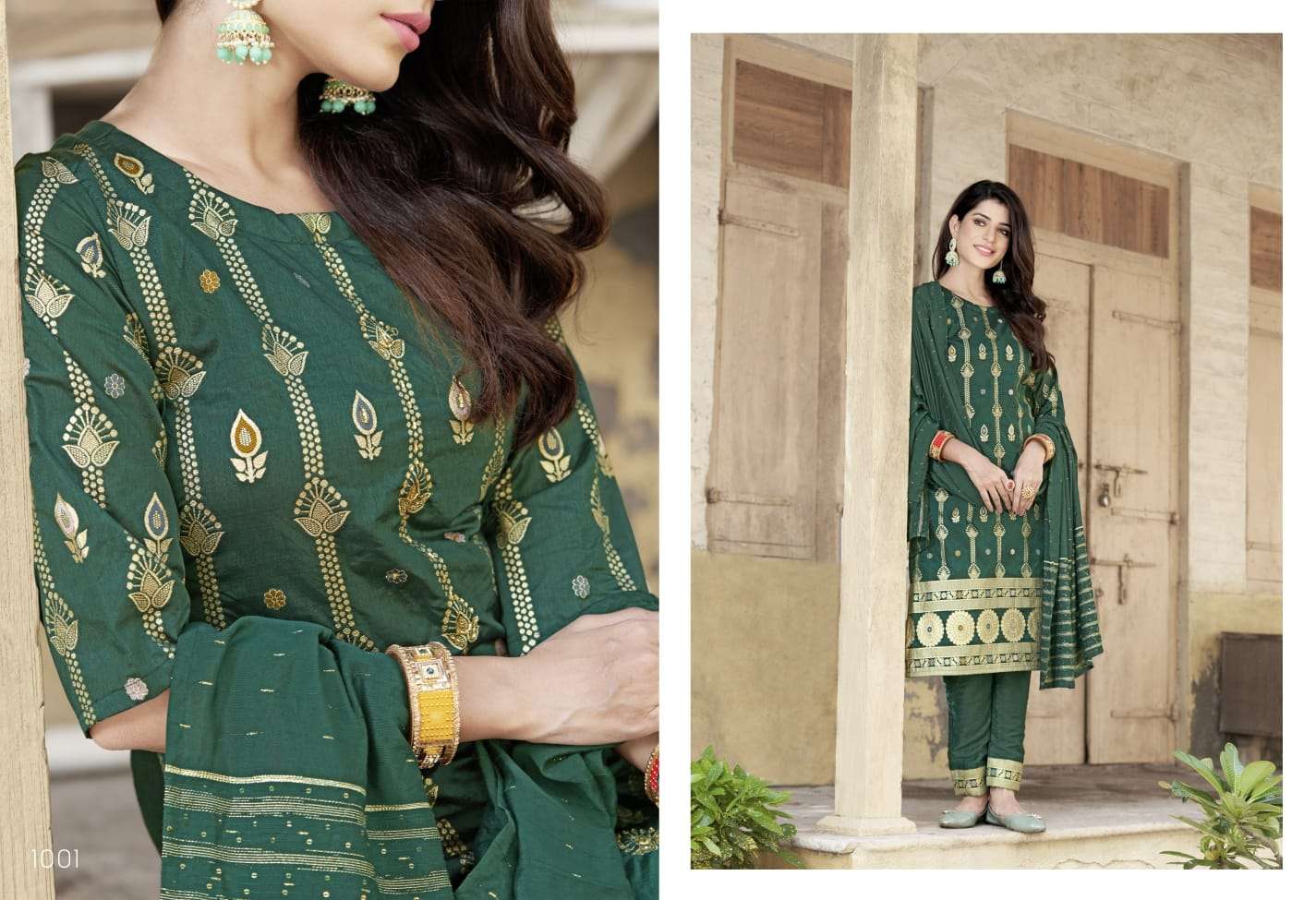 FANCY SILK 3PCS CONCEPT KURTI PENT WITH DUPATTA COLLECTION