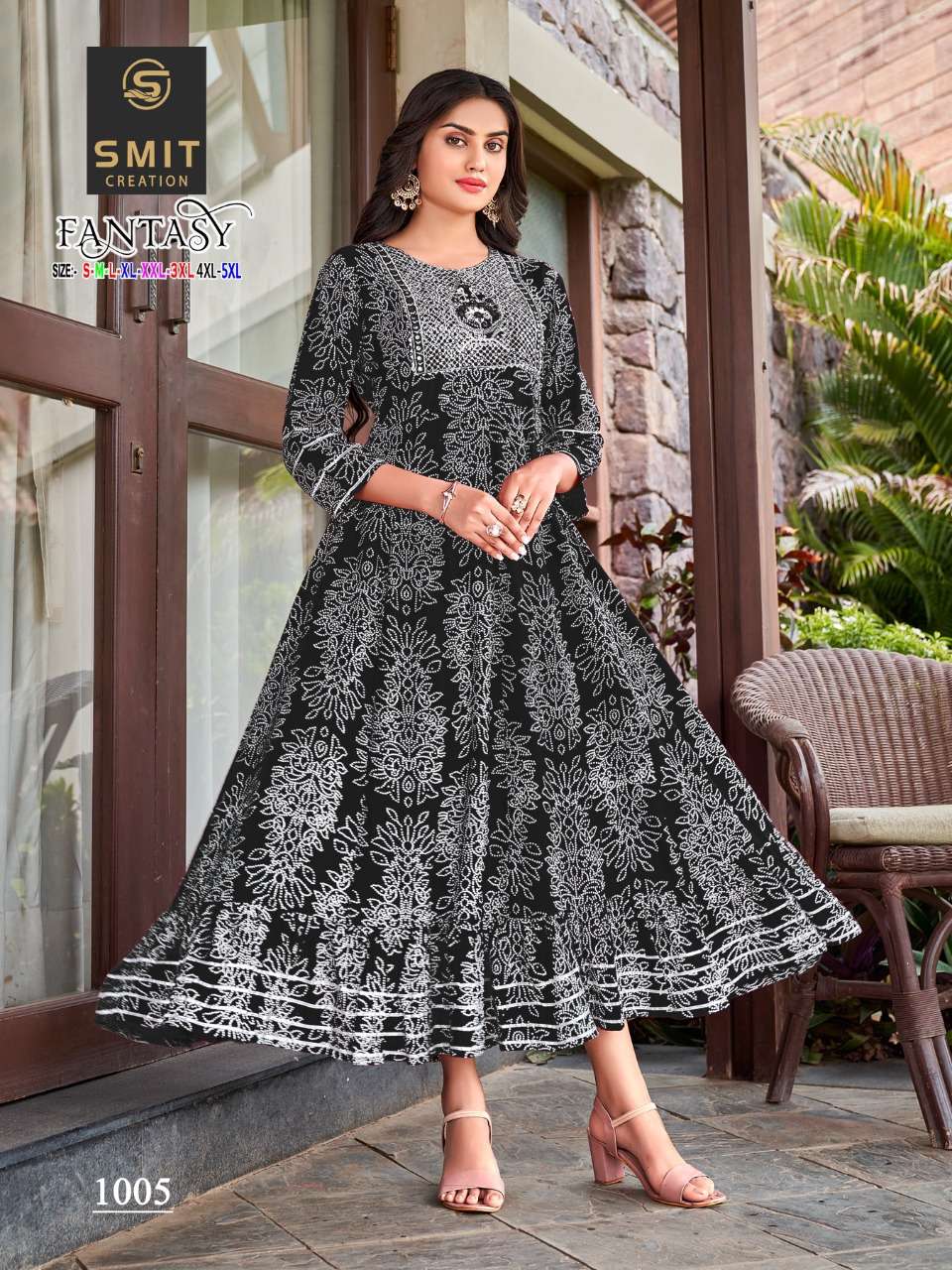 Cotton long outlet gown kurti