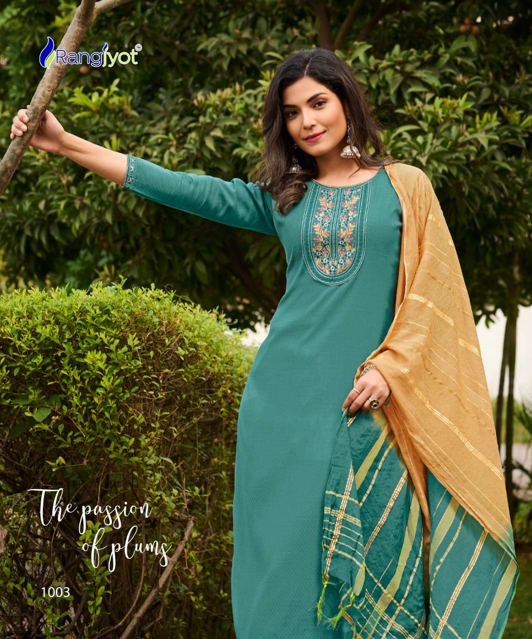 RANGJYOT RAYON KURTI VEENA VOL-1