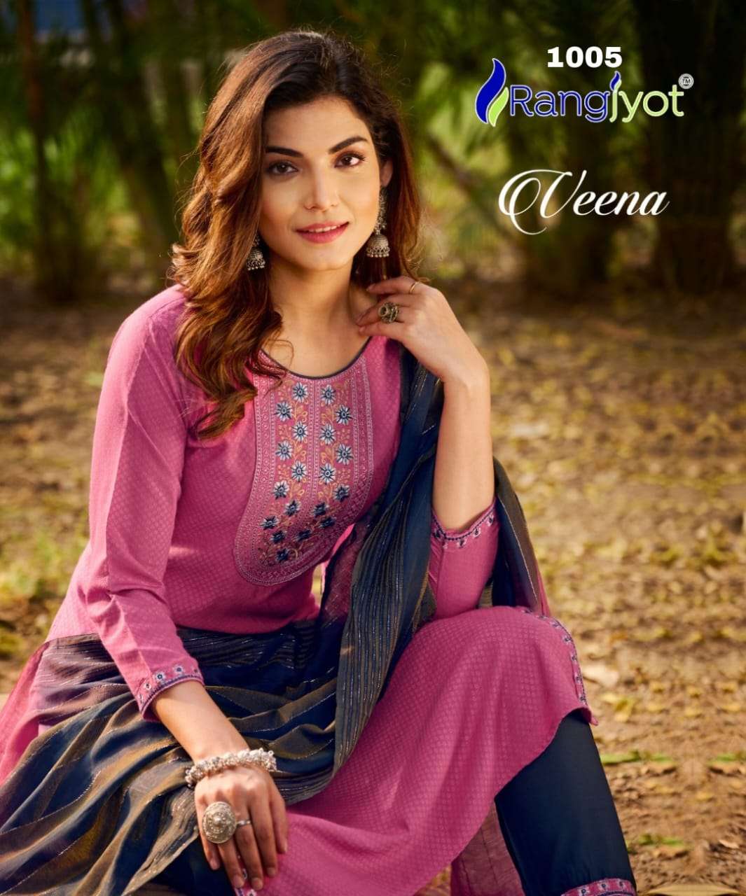 RANGJYOT RAYON KURTI VEENA VOL-1