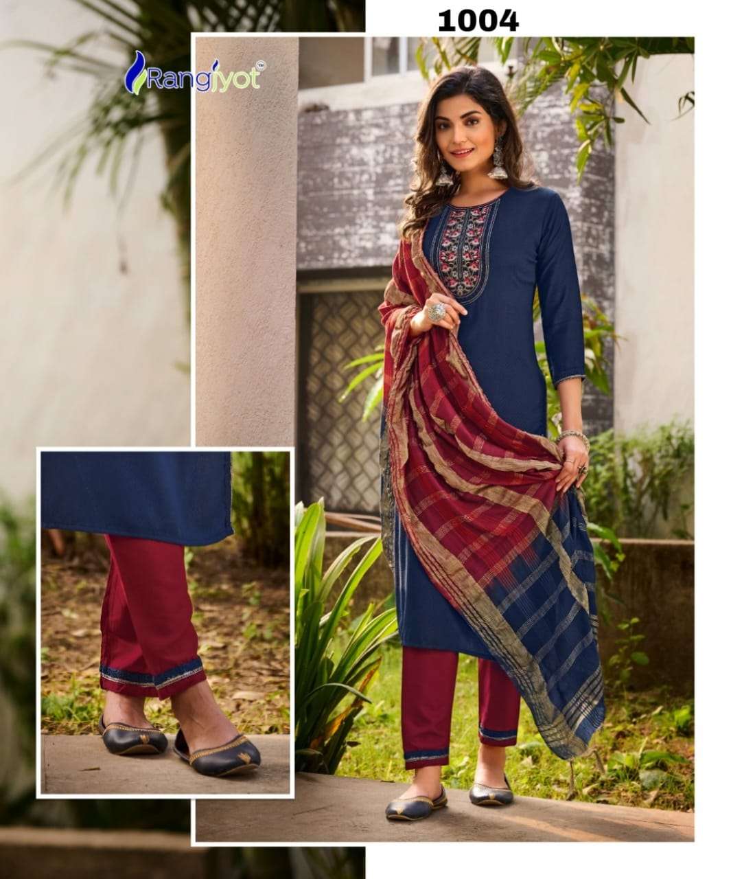 RANGJYOT RAYON KURTI VEENA VOL-1