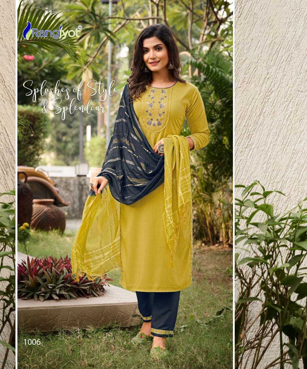 RANGJYOT RAYON KURTI VEENA VOL-1