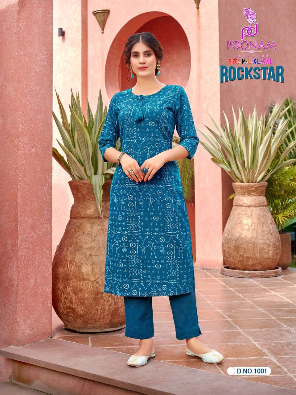RAYON SLUB PRINTED KURTA