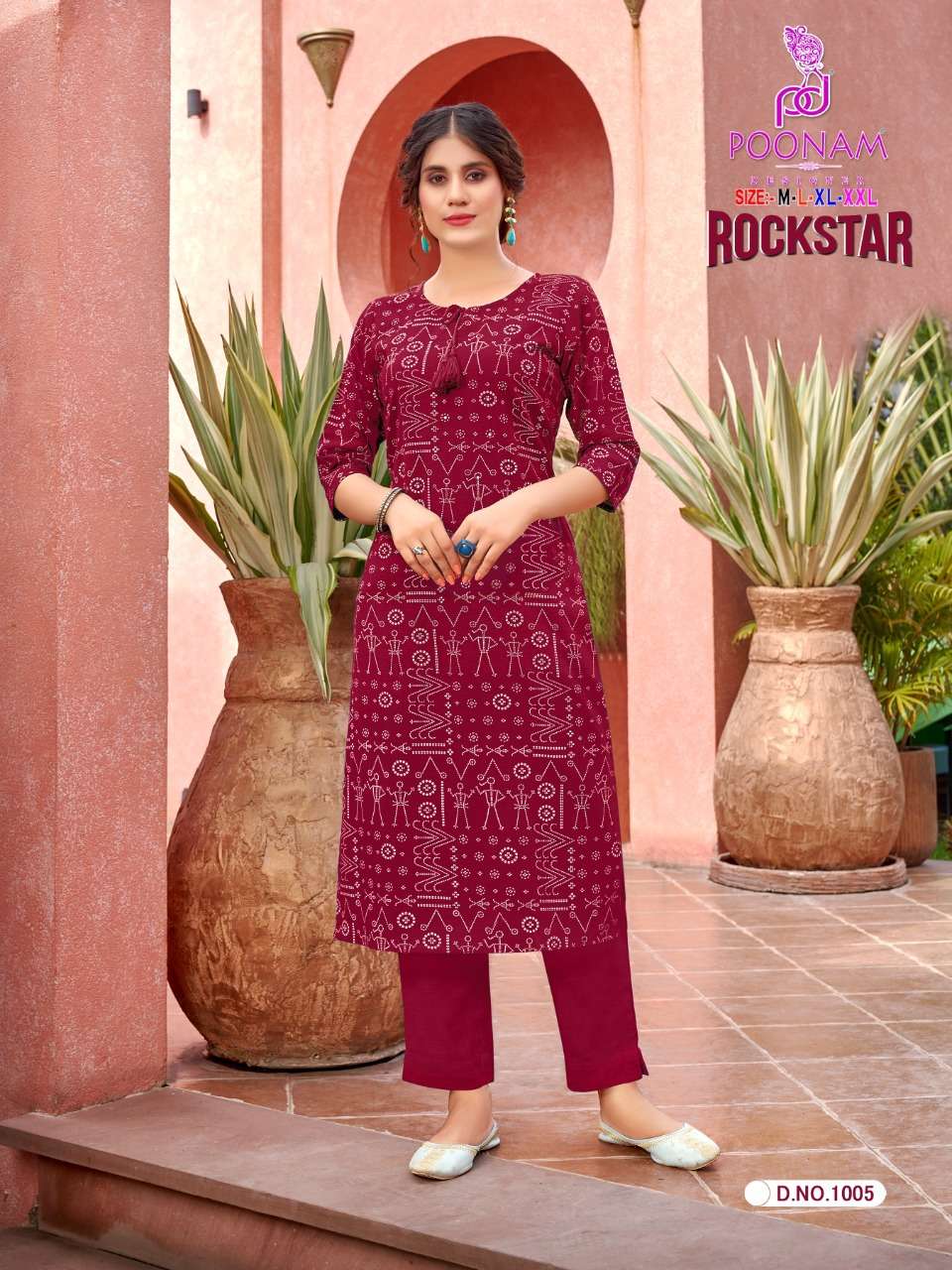 RAYON SLUB PRINTED KURTA
