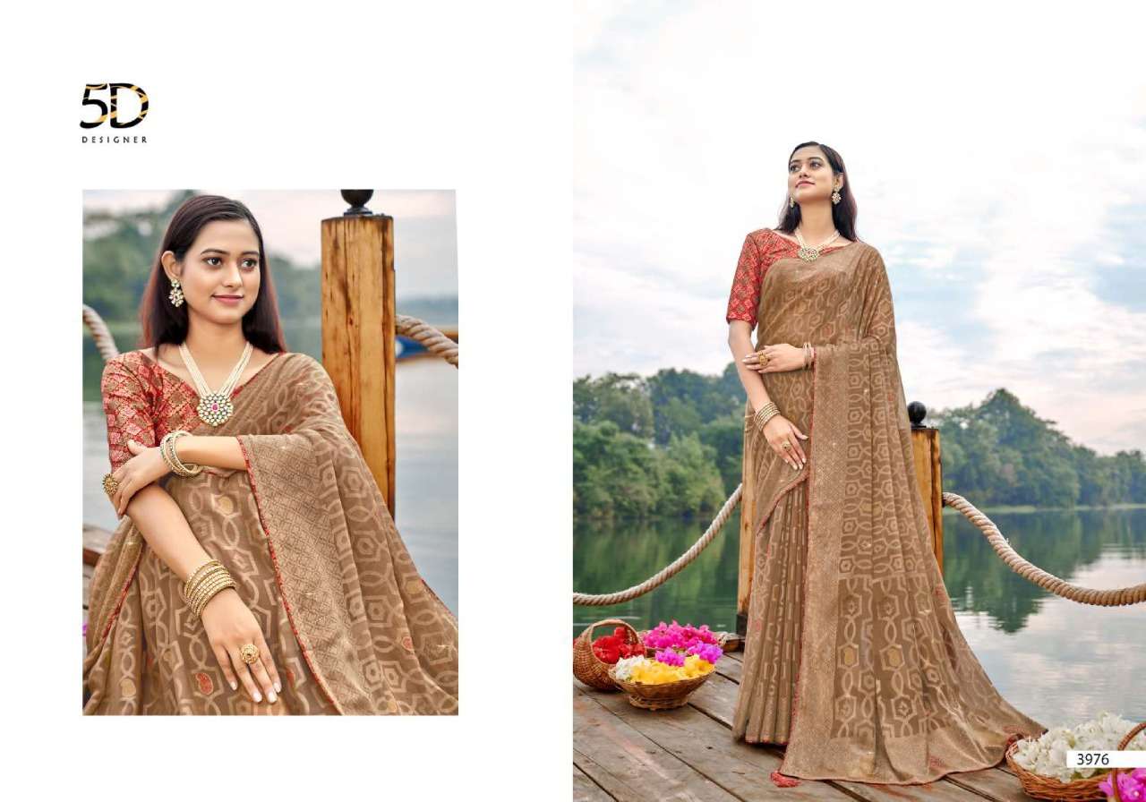 5D DESIGNER PRESENT SWEETY VOL 2 DESIGNER FANCY SAREE COLLECTION