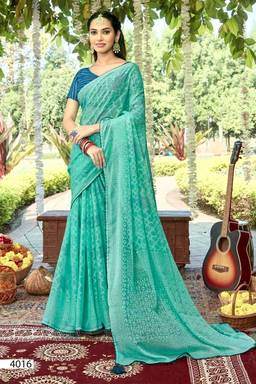 5D SEDIGNER PRESENT VISTA BRASSO FANCY CASUAL WEAR SAREE