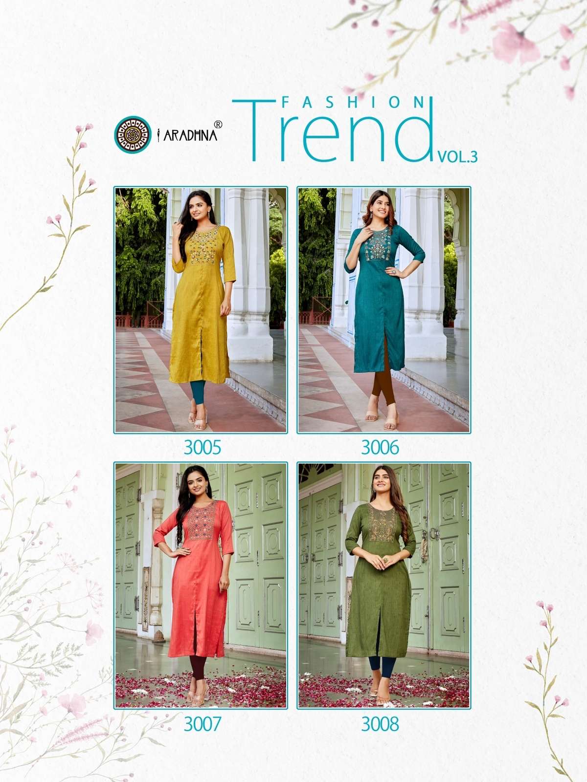 ARADHNA PRESENT FASHION TREND VOL 3 KURTI