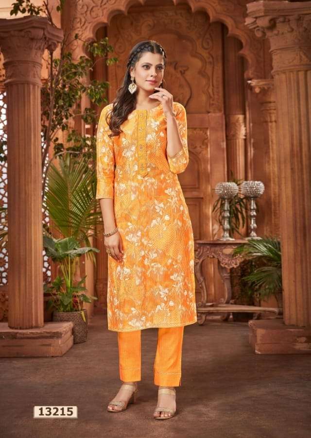 ASTON VOL 2 BY KAJREE PRESENT PRINTED KURTI WITH PANT COLLECTION