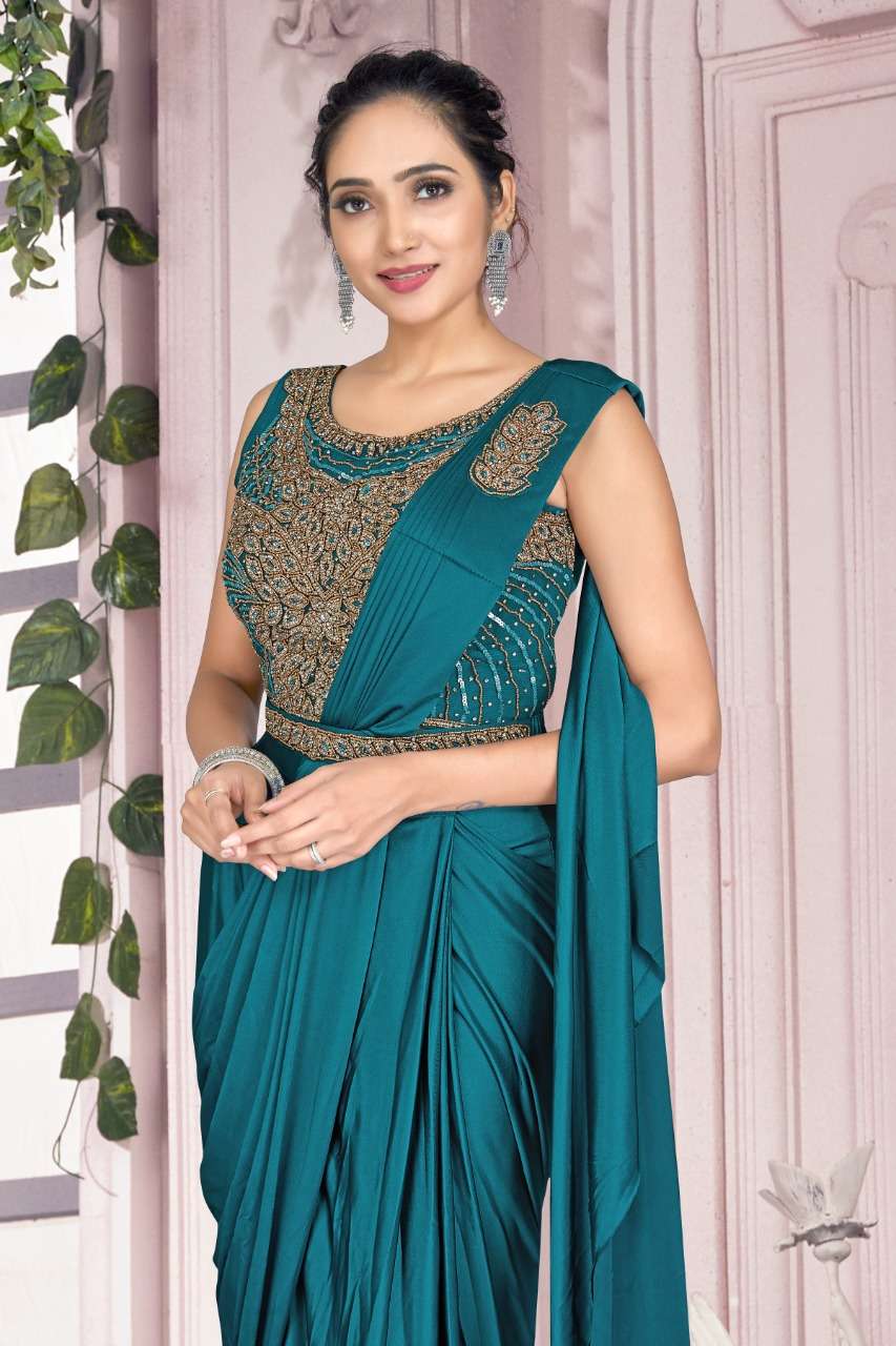 D.NO 1016031 PRESENT AMOHA BY FANCY DESIGNER SAREE