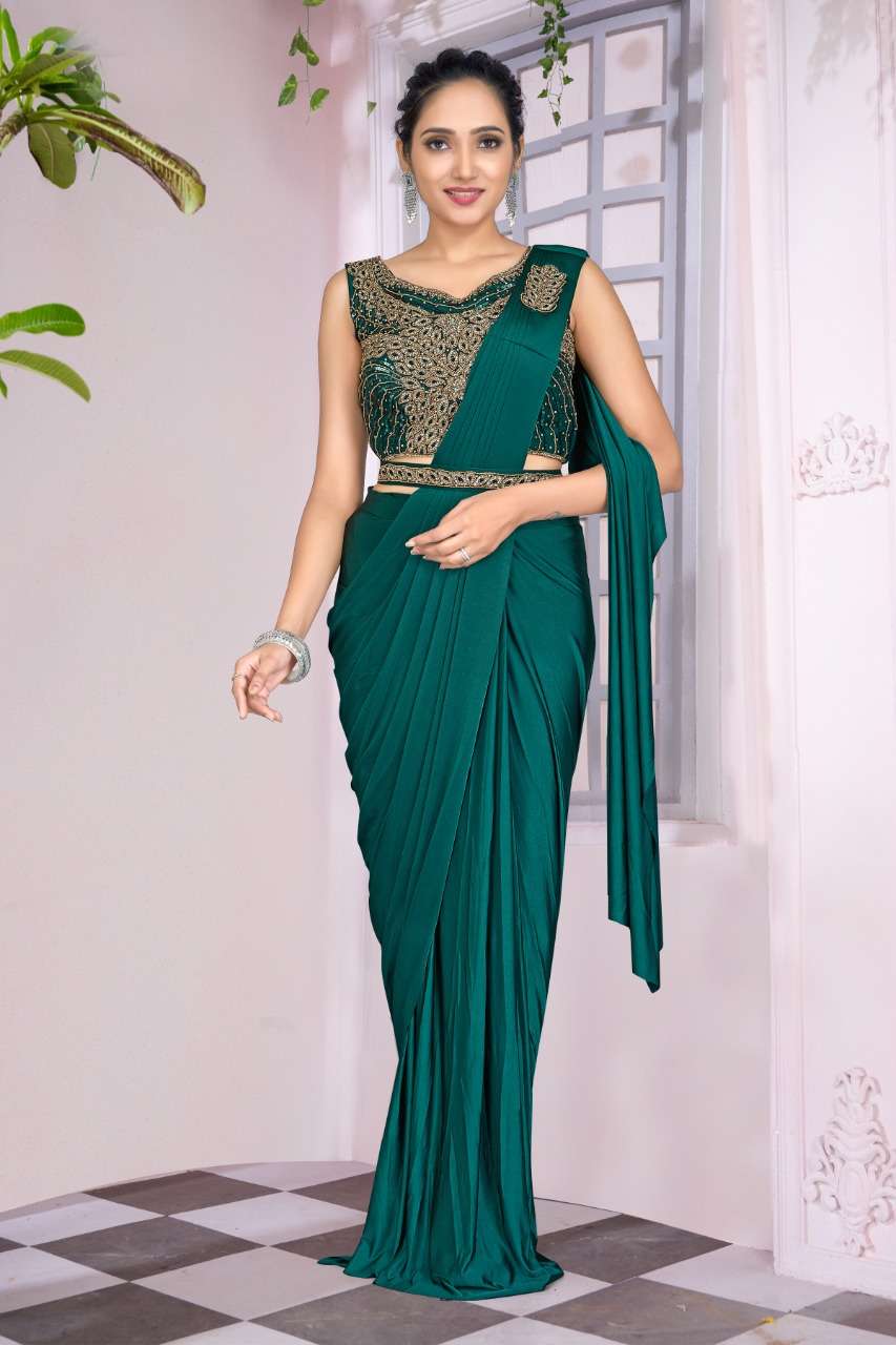 D.NO 1016031 PRESENT AMOHA BY FANCY DESIGNER SAREE