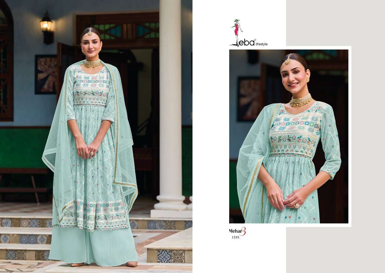 EBA LIFESTYLE PRESENT MEHAR VOL -3 CATALOG