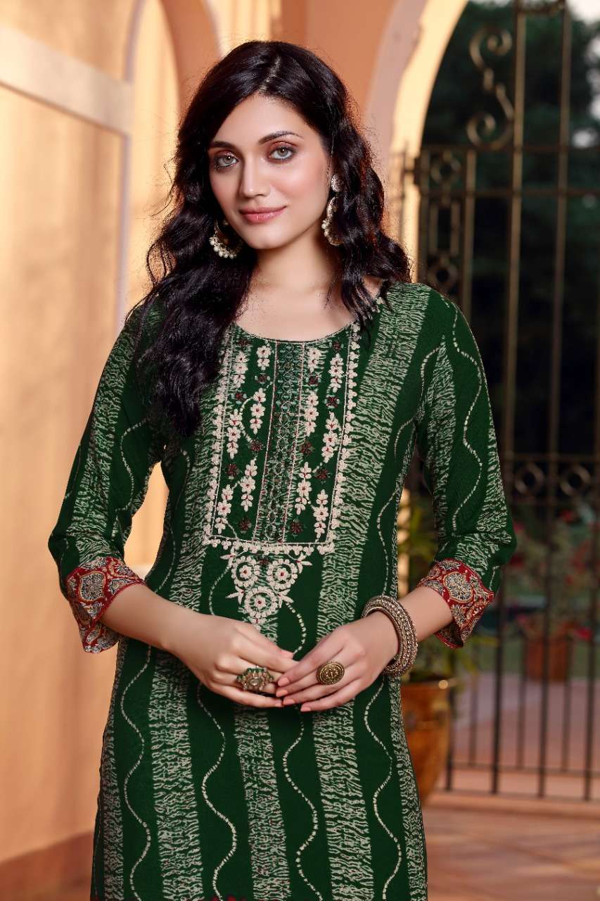 HAZEL BY HIVA PRESENTING FANCY KURTI