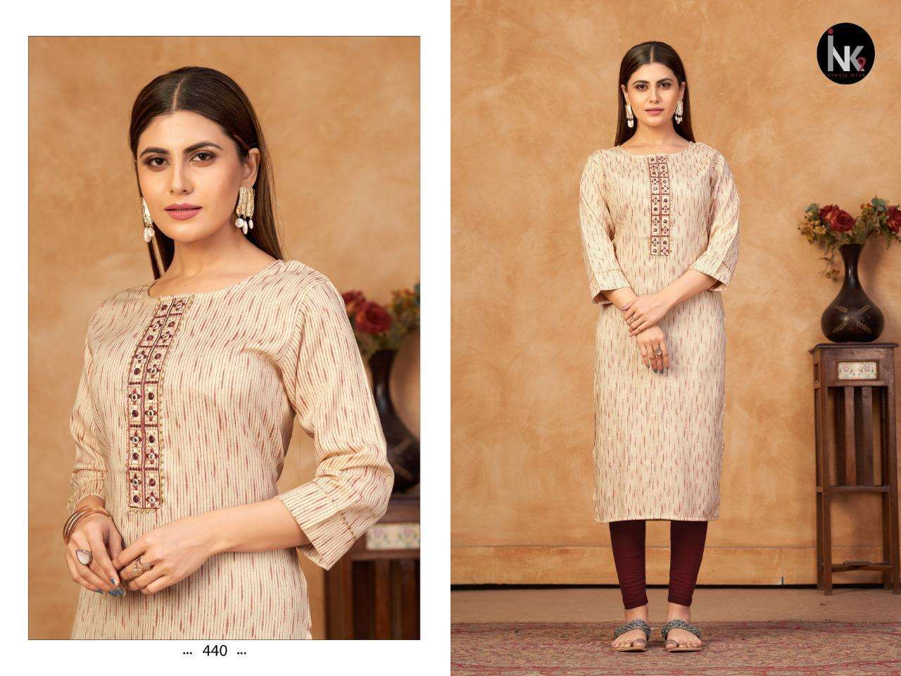 INK9 PRESENT LOVE VOL 6 HEAVY RAYON CASUAL WEAR KURTI 