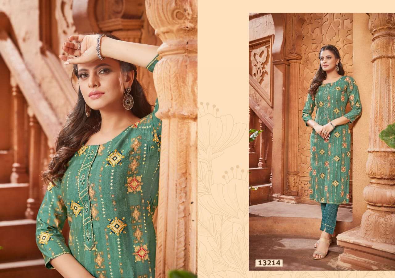  KAJREE BY ASTON VOL 2 PRESENT KURTI WITH PANT COLLECTION