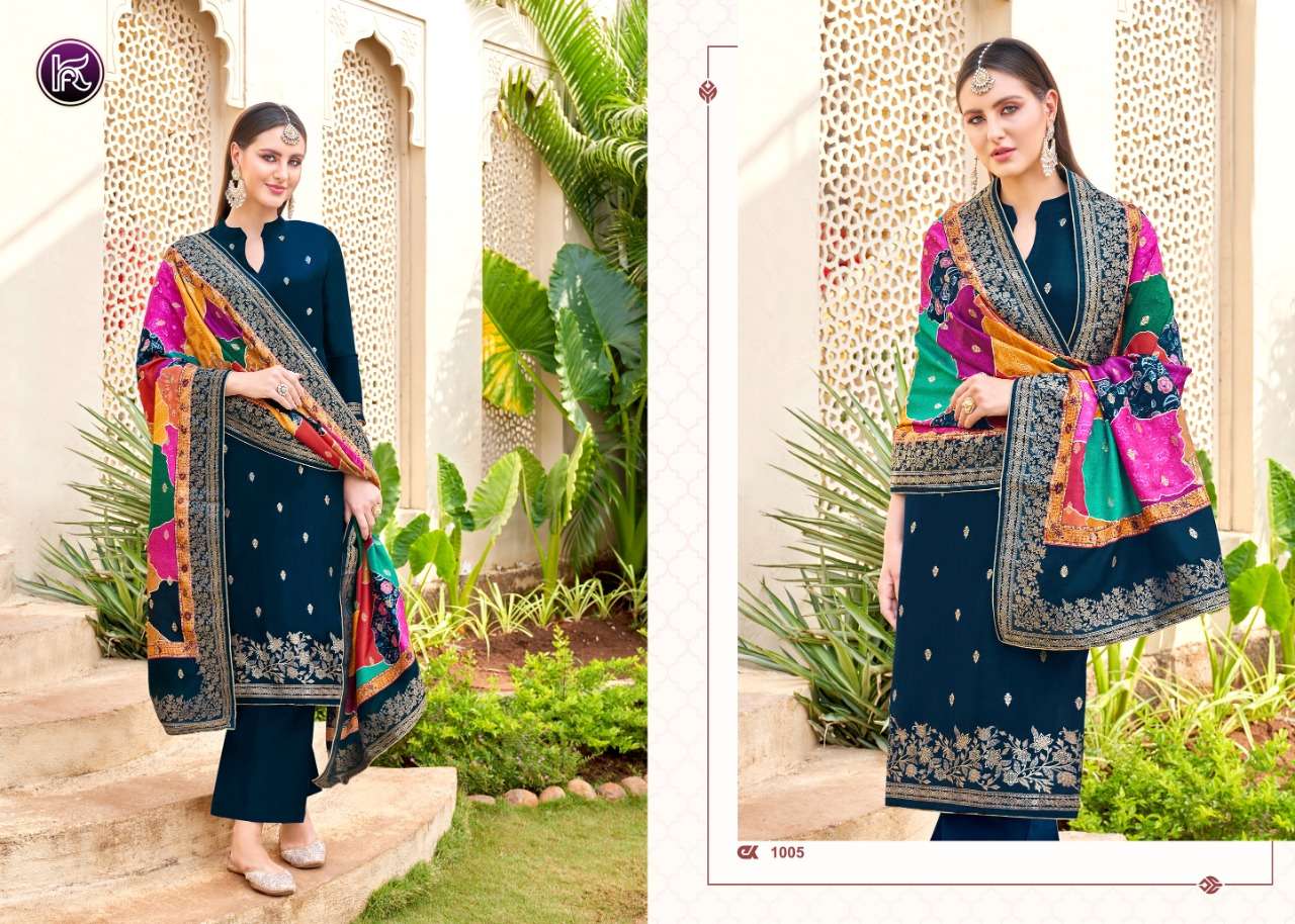 KALA JAQUARD VOL 5 PRESENT KALA FASHION FANCY SUIT KURTI PANT WITH DUPATTA SET