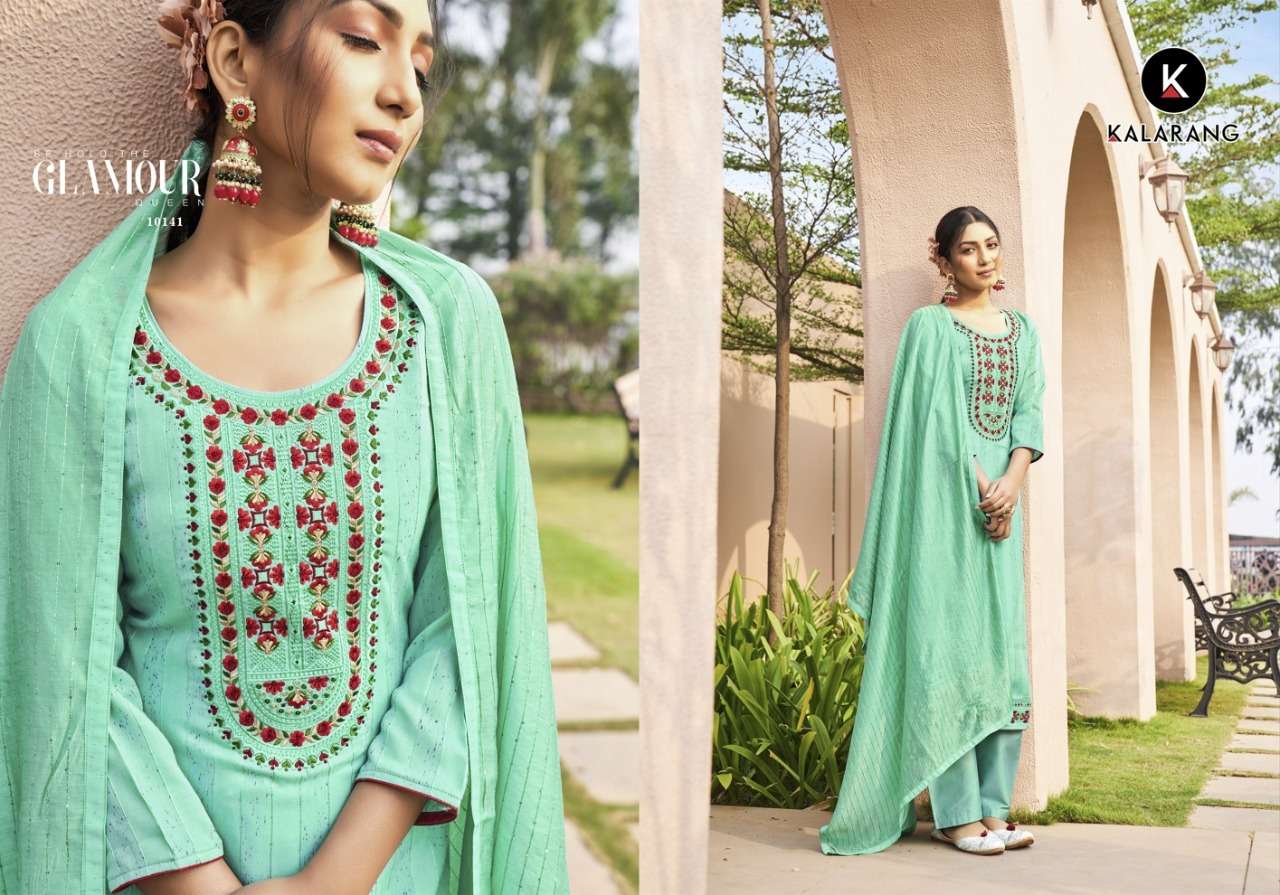 KALARANG PRESENT MANGALYA TOP BOTTOM WITH DUPATTA SET