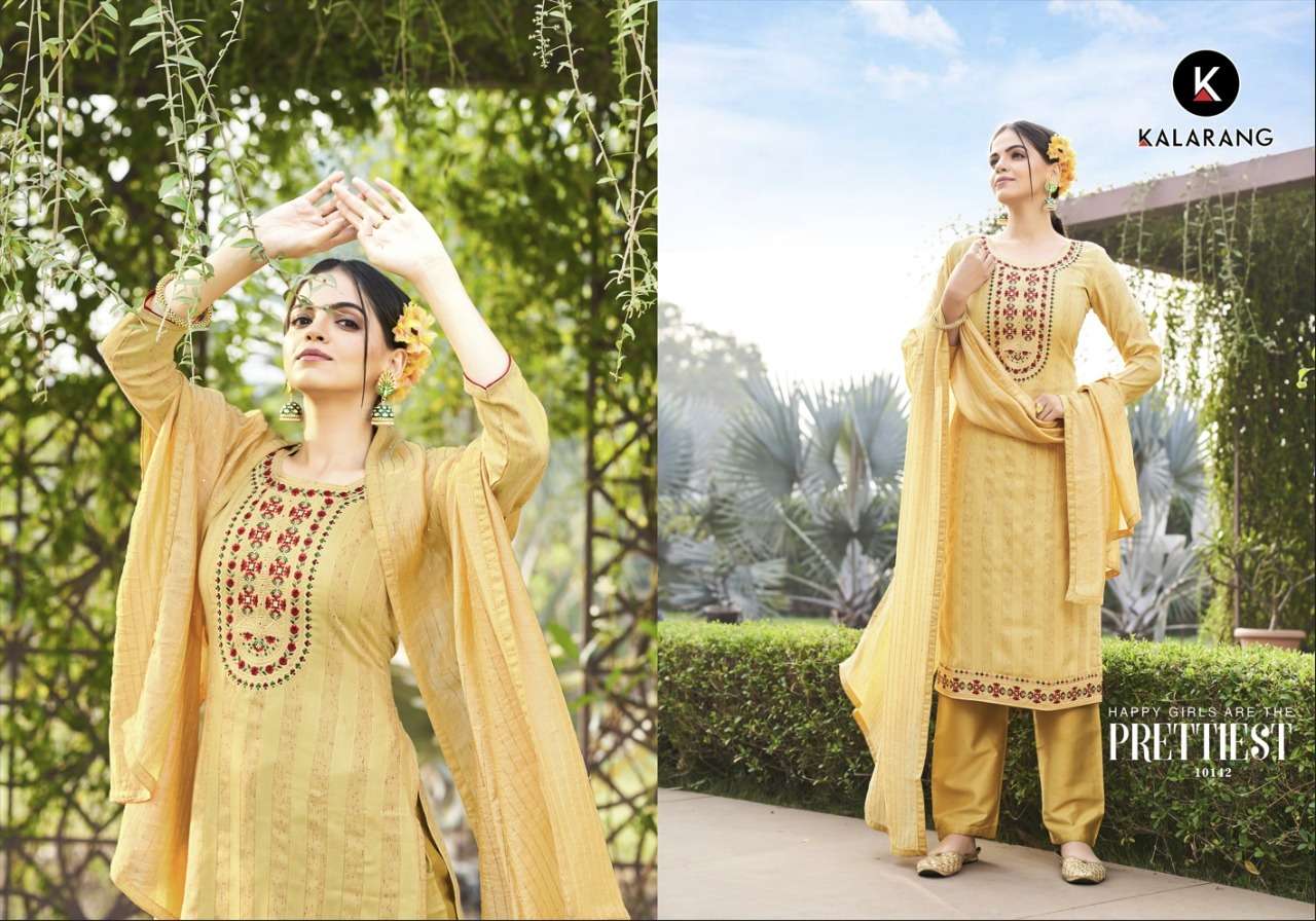 KALARANG PRESENT MANGALYA TOP BOTTOM WITH DUPATTA SET