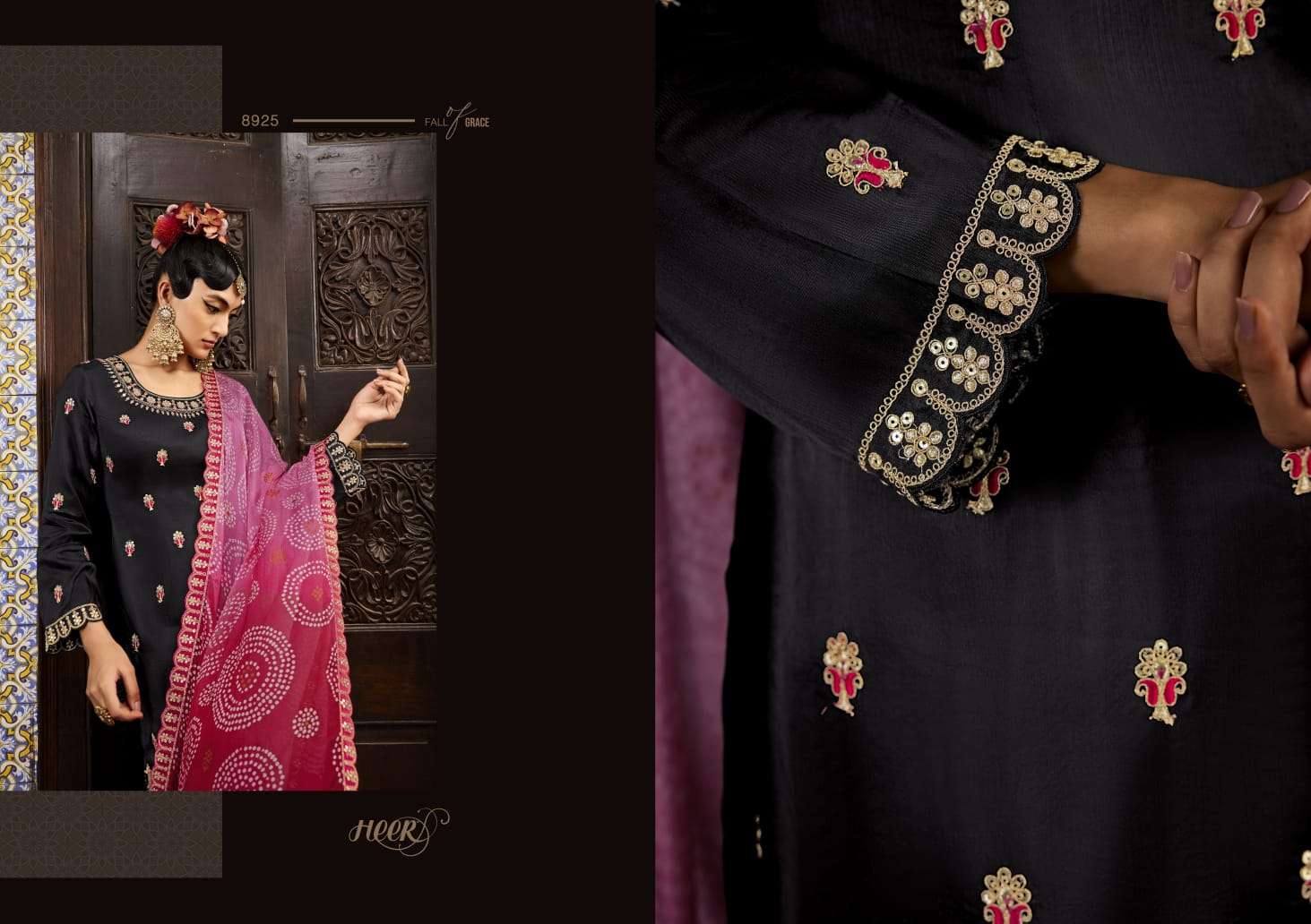 KIMORA PRESENT HEER VOL 136 UNSTITCHED KURTI PLAZO WITH DUPATTA SET