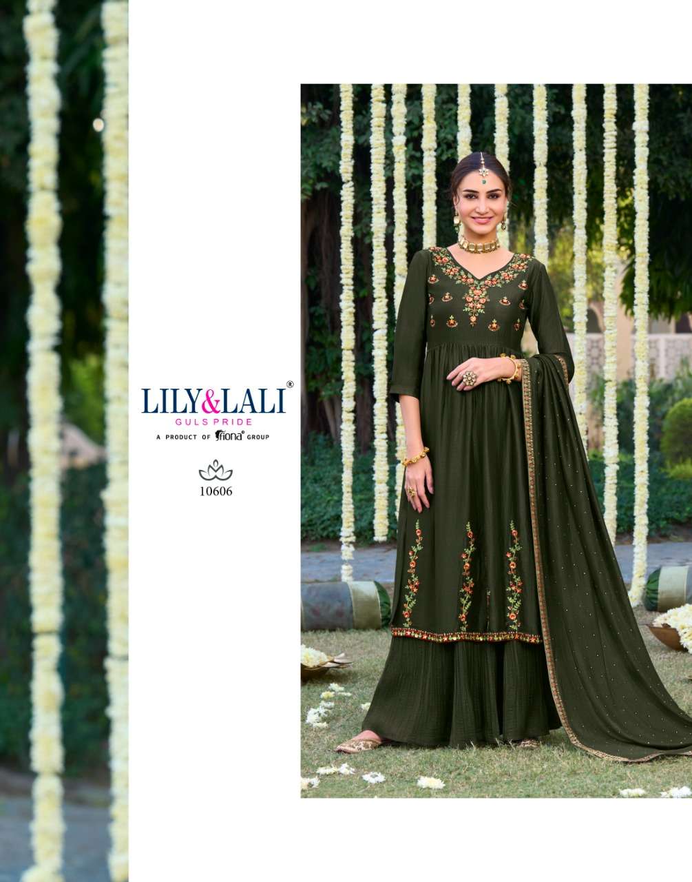 LILY & LALI PRESENT AAFREEN CATALOG KURTI PANT WITH DUPATTA SET