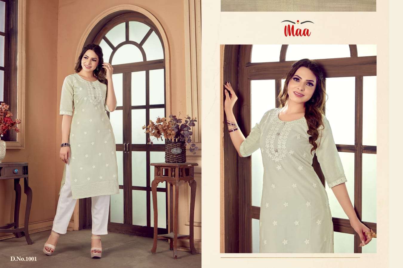 MAA CREATION PRESENT INNAYA COTTON KURTI COLLECTION
