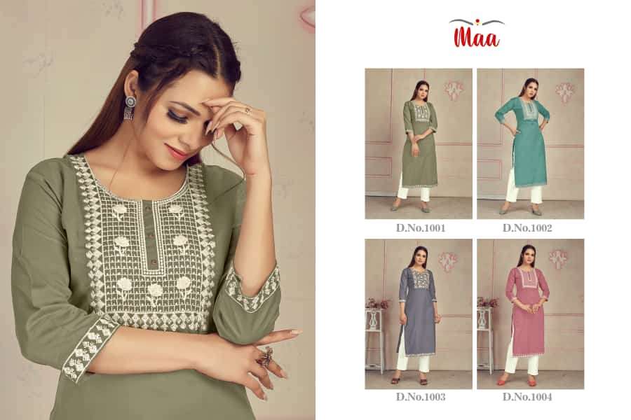 MAA CREATION PRESENTING MERAKI D.NO. 1001 TO 1004 SERIES CATALOG